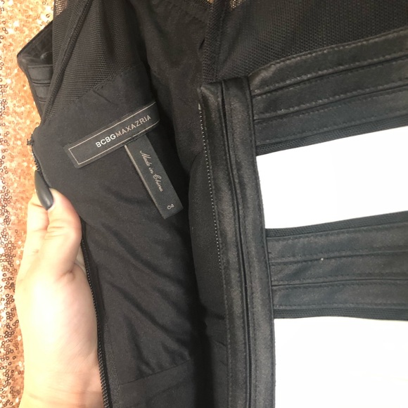 BCBG MaxAzria Mara Dress Color Block NYC - Picture 5 of 8